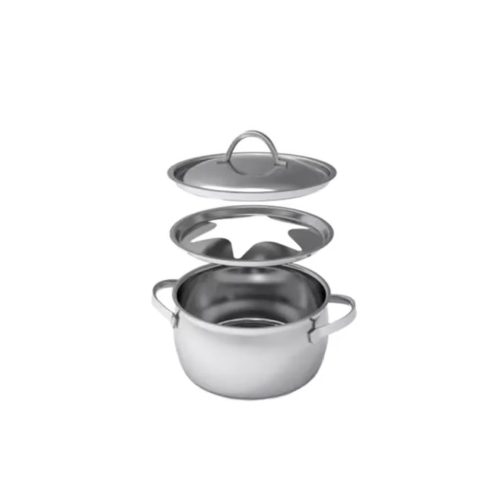 Kisag, Kisag - Fleischfondue-Caquelon, 16CM/1.6L, Chrom