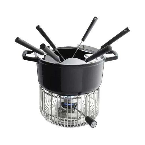 Kisag, Kisag - Fleischfondue-Set, 20CM/2.3L, Black