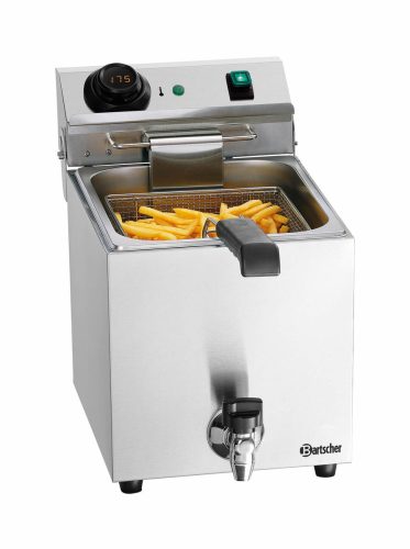 Bartscher, Bartscher Elektro-Fritteuse "MDI Snack III Plus" – Gastro Friteuse – edelstahl