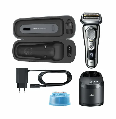 Braun, Braun Series 9 Pro - 9496cc Herrenrasierer – Rasierer/Rasierapparat – silber