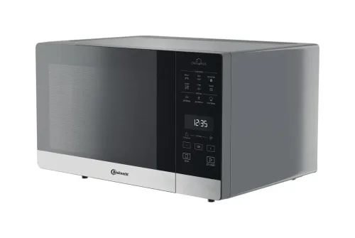 Bauknecht, Bauknecht MW 49 SL Dual Crisp Mikrowellenherd – silber