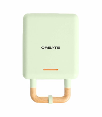CREATE, CREATE STONE 2 IN 1 COMPACT pastelgrün Sandwich Maker – Sandwichmaker/Sandwichtoaster – pastellgrün