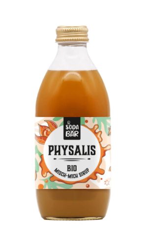 Sodabär, Sodabär Bio-Sirup Physalis 330 ml – Wassersprudler Sirup