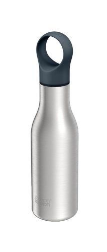 Joseph Joseph, Trinkflasche Joseph Joseph Hydro Loop Edelstahl Edelstahl 29 cm - Material: Edelstahl/Polypropylen/Silikon - Trinkflasche
