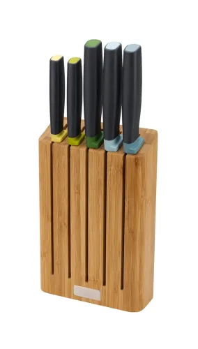 Joseph Joseph Elevate Messerset mit Bambusblock 5 tlg.
