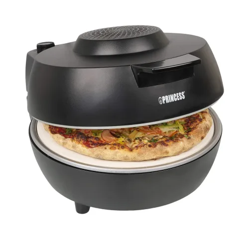 Princess, Princess Oven Pro Pizzaofen Kontrollleuchte, Timerfunktion, Cool-Touch-Gehäuse
