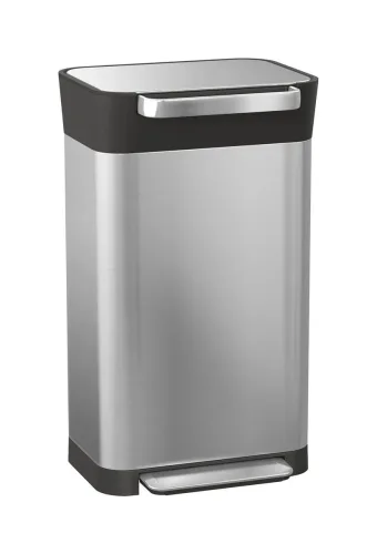 Joseph Joseph, Recyclingstation Joseph Joseph Titan Edelstahl/Schwarz Edelstahl/Kunststoff 68 cm 30 l - Recyclingstation