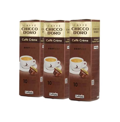Chicco dOro, CHICCO D'ORO Kaffee Caffitaly 801997 Caff&egrave; Cr&egrave;me 10 St&uuml;ck