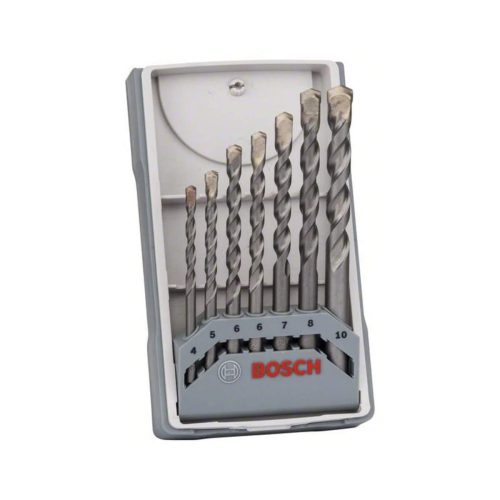 Bosch Accessories, Bosch Accessories CYL-3 2607017082 Hartmetall Beton-Spiralbohrer-Set 7teilig 4 mm, 5 mm, 6 mm, 6 mm, 7 mm, 8 mm, 10 mm