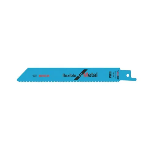 Bosch Accessories, Bosch Accessories 2608656027 Säbelsägeblatt S 922 BF, Flexible for Metal, 100er-Pack Sägeblatt-Länge 150 mm 100 St.