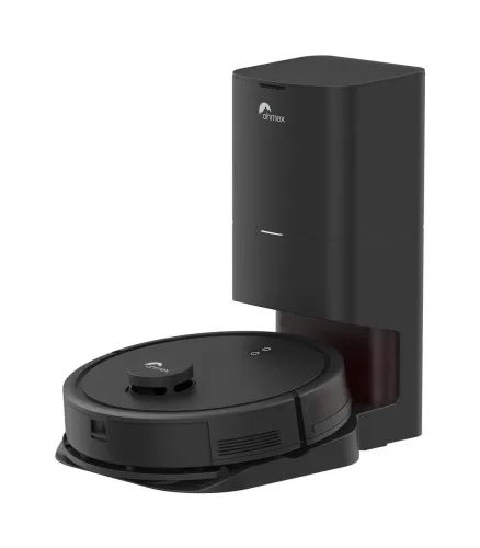 Ohmex, Ohmex KEHRSAUGROBOTER Laser OHM-ROB-5600BIN Robotersauger – Staubsauger Roboter/Saugroboter – schwarz
