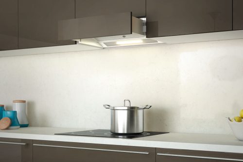 Wesco, Wesco EVM 8-55 weiss Dunstabzugshaube 55cm – Einbau Dunstabzug