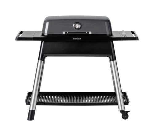 Everdure, Everdure FURNACE Gasgrill, graphite mit Doppelboden Gasgrill – grafit