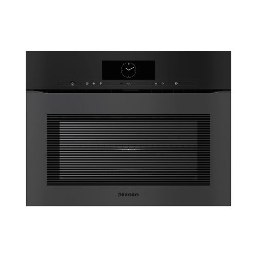 Miele, Miele H 7840-60 BMX SWM Kompakt Backofen 60cm mit Mikrowelle – Einbau Backofen 60 cm – obsidianschwarz