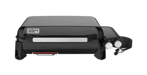 WEBER, Weber Slate GP 56 Gasgrill Plancha – Plancha Grill – schwarz