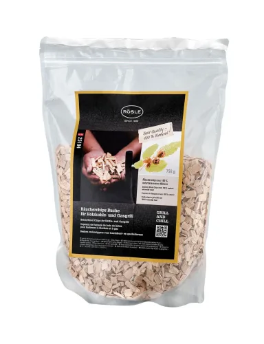Rösle, Rösle Räucherchips Buche 750 g