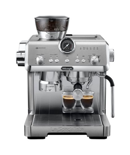 De Longhi, De Longhi LaSpecialista Opera Metall Espresso Maschine – Siebträgermaschine/Espressomaschine – silber