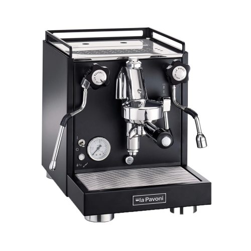 La Pavoni, La Pavoni Semiprofesssionell Cellini Classic Nera Siebträgermaschine – Siebträgermaschine/Espressomaschine – schwarz