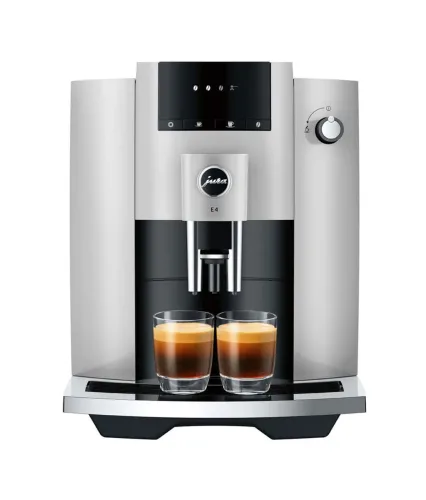 Jura, JURA E4 Platin (SA) Kaffeevollautomat – JURA Kaffeevollautomaten Haushalt