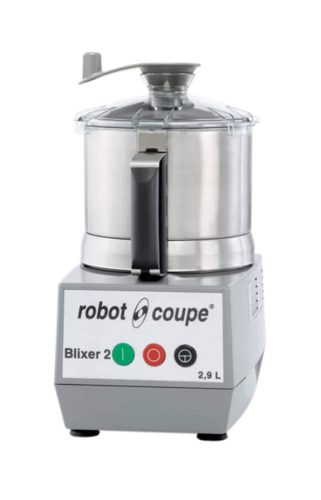 Robot Coupe, Robot Coupe Blixer 2 – Gastro Aufschnittmaschine, Mixer & Küchenmaschine – grau