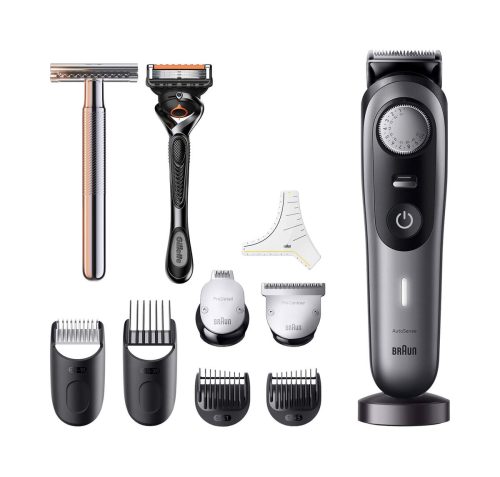 Braun, Braun BeardTrimmer BT9420 + KCG Safety Razor Bartschneider – Trimmer/Barttrimmer/Bartschneider – schwarz