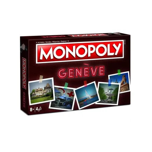 Hasbro Monopoly Genève Spiel