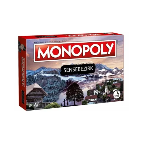 Hasbro Monopoly Sensebezirk Spiel