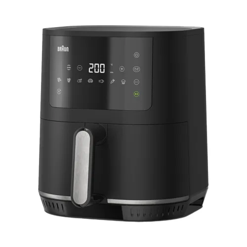 Braun, Braun HF 3030I BK Fritteuse 4.3 l 1500 Kartoffel-/Gemüsestampfer, kabelgebunden Schwarz