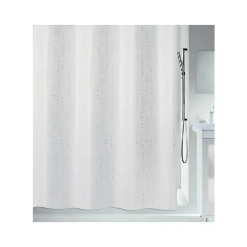 Spirella, Spirella Duschvorhang Tropfen Design | 180 × 200 cm