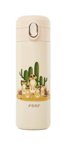 Reer R90100 Kids Trinkhalmflasche Creme
