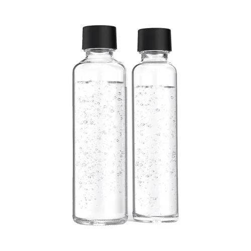 Sodapop, Sodapop - Wassersprudler-Flaschenset, 600 ml/850 ml, Transparent