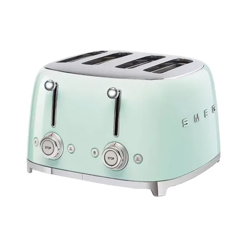 SMEG, Smeg 4-Schlitz-Toaster Tsf03Pgeu Pastellgrün