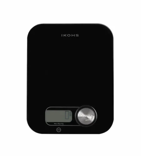 CREATE, CREATE - Pondus - Küchenwaage ohne Batterien, 4.5cm, Schwarz