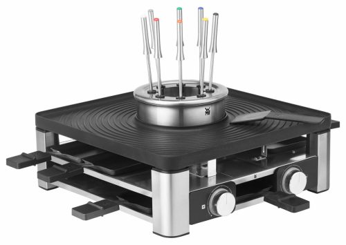 Wmf, WMF Raclette und Fondue-Set "Lumero" 8 Stk. Raclettepfännchen 1.800 W
