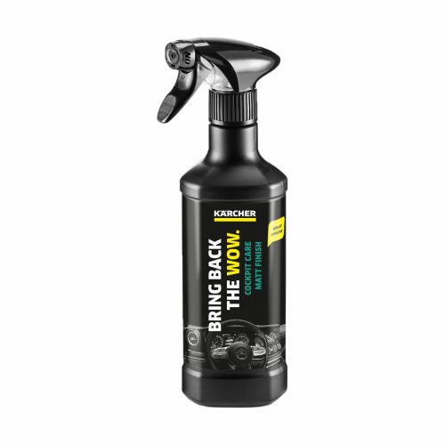 Kärcher, Kärcher RM 652, Cockpitpflege seidenmatt 0,5L Reinigungsmittel – Oberflächenreiniger – schwarz
