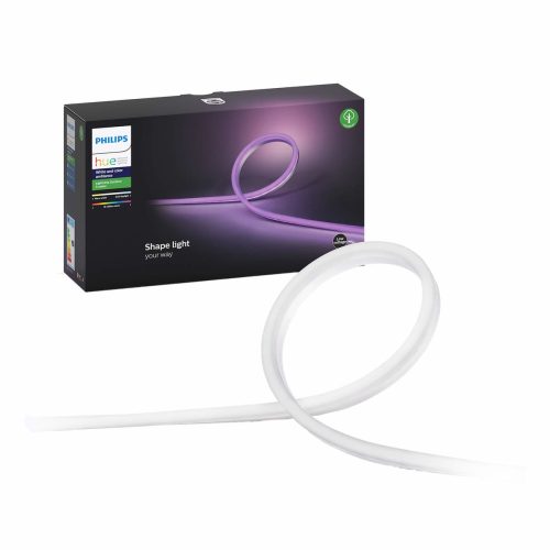 Philips Hue, PHILIPS HUE Hue White and Color Ambiance Outdoor Lightstrip 5m - Aussen-Lichstreifen (Transparent)