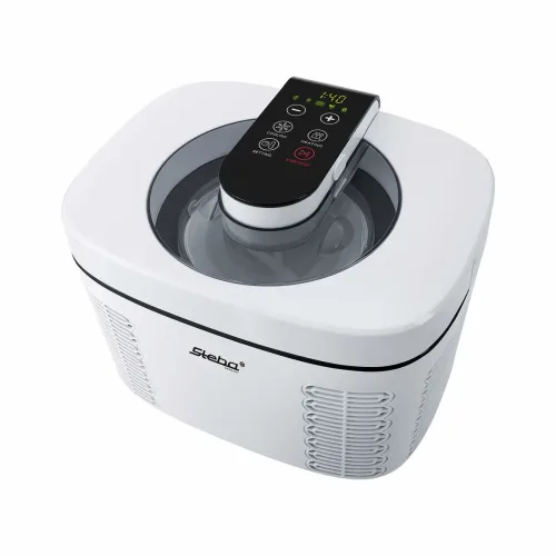 Steba, Steba Eismaschine "IC 110, Schwarz/Weiss" 2 l 250 W Geeignet für: Frozen Yoghurt, Glace, Sorbet