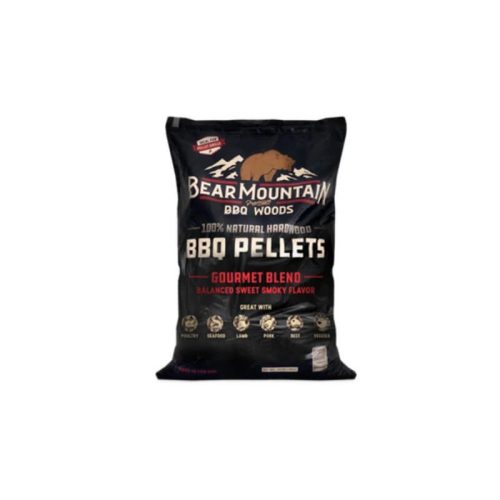 BearMountain, BearMountain Gourmet Blend 9 kg Pellets – Holzkohle/Briketts/Grill Anzünder – schwarz