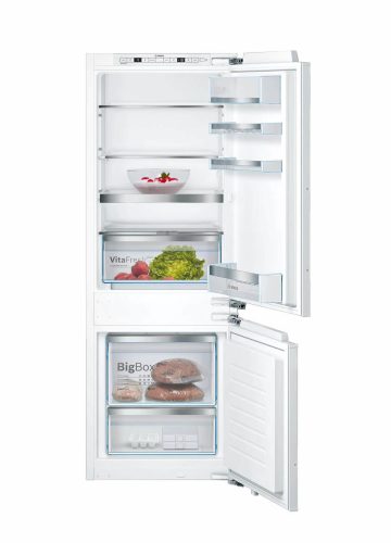 Bosch, Bosch KIS77AFE0 Kühlschrank rechts Kühlschrank mit Gefrierfach vollintegriert – Einbaukühlschrank mit Gefrierfach 60 cm vollintegriert