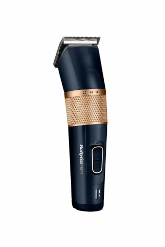 Babyliss, BaByliss Haarschneider "Lithium Power Haarschneider E986E mit Karbon-Titanium-Klingen" 8 Aufsätze Lithium-Ionen-Akku für lange Laufzeit, 45 Schnittlängen