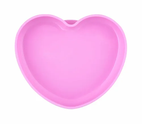 Chicco, Chicco Girl Silikonteller mit Saugfuss 9m+ rosa