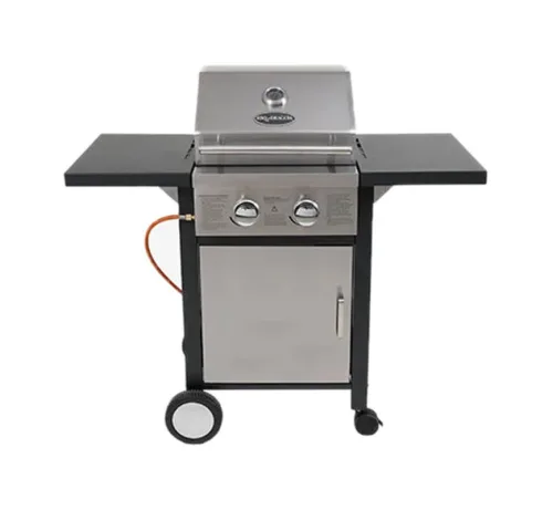 BBQ Dragon, BBQ Dragon Bedano Gasgrill inkl. Abdeckhaube – edelstahl / schwarz