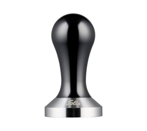 Solís, Solis Tamping Mat 51mm Tamper – Siebträgermaschine Zubehör – schwarz / silber