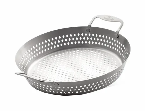 Napoleon, Napoleon Edelstahl Gemüsekorb – Grillschale/Grillpfanne/Grillgeschirr