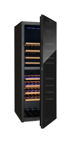 Trisa, Trisa 191l Dual Zone Freistehender Weinklimaschrank – Weinkühlschrank freistehend – schwarz