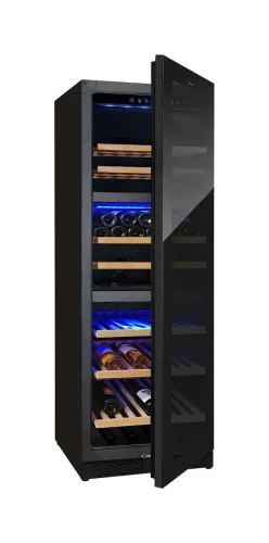 Trisa, Trisa 368l Triple Zone Freistehender Weinklimaschrank – Weinkühlschrank freistehend – schwarz