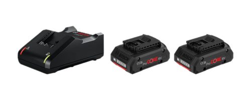 Bosch Professional, Bosch Professional Akku-Set "2 x ProCORE18 V 4.0Ah und GAL 18 V-40" 18,0