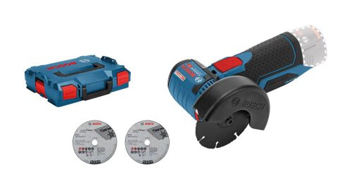 Bosch Professional, Bosch Professional Winkelschleifer GWS 12V-76 solo o.Akku o.LG, L-BOXX 06019F2003 Akku-Winkelschleifer 76 mm 12 V