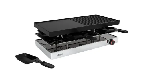 Koenig, KOENIG Raclette "Elegance 8 Pers" 8 Stk. Raclettepfännchen 1.200 W