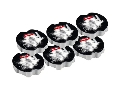 Miele, Miele Set PowerDisk 6 Pack 11841250 PowerDisk All in 1 Set 6er – Geschirrspüler Zubehör